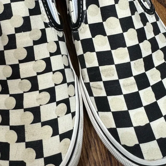 Vans Checkerboard Slip-On Sneakers sz 7 Women’s - Picture 11 of 14